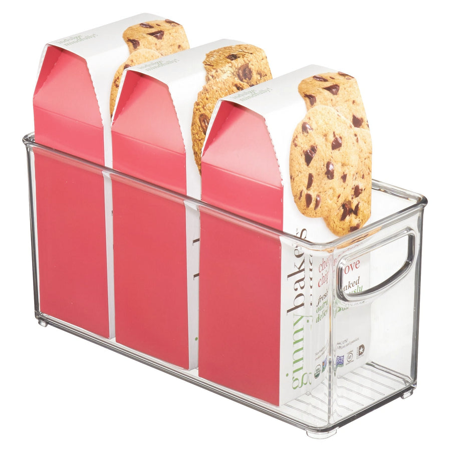 Drei Keksboxen „ginnybakes“ im Aufbewahrungsbehälter.