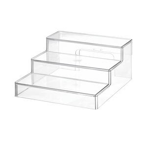 Das iDesign HOME EDIT - Küchen- und Gewürzregal KLAR - ausziehbar ist ein dreistufiges Ordnungssystem aus klarem Acryl mit abgestuften Einlegeböden, ideal für Gewürze, Kosmetika oder Büroartikel. Sein Design gewährleistet eine gute Sichtbarkeit und einen leichten Zugriff für eine vielseitige Nutzung in jedem Raum.