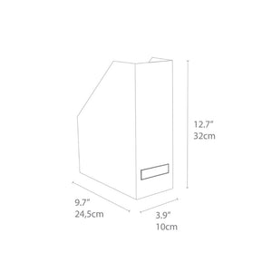 Bigso VIKTORIA Stehsammler Büroablage - Dunkelgrau - BINS AND BOXES